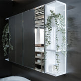 Fienza Bevel Edge Mirror Cabinet 900mm w/ 2 x 150mm Side Shelves BSS120