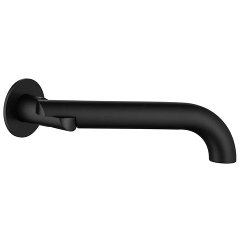 Bella Vista Mica Swivel Bath Spout Curved Black BTH-C-SWVL-BLK