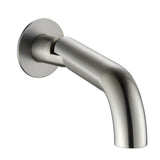 Bella Vista Mica Swivel Bath Spout Curved Brushed Nickel BTH-C-SWVL-BN