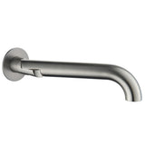 Bella Vista Mica Swivel Bath Spout Curved Brushed Nickel BTH-C-SWVL-BN