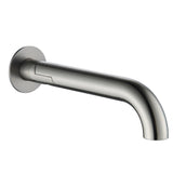 Bella Vista Mica Swivel Bath Spout Curved Brushed Nickel BTH-C-SWVL-BN