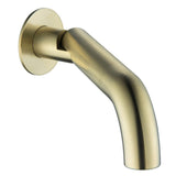 Bella Vista Mica Swivel Bath Spout Curved French Gold BTH-C-SWVL-FG