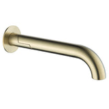 Bella Vista Mica Swivel Bath Spout Curved French Gold BTH-C-SWVL-FG