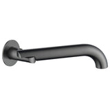 Bella Vista Mica Swivel Bath Spout Curved Gunmetal BTH-C-SWVL-GM