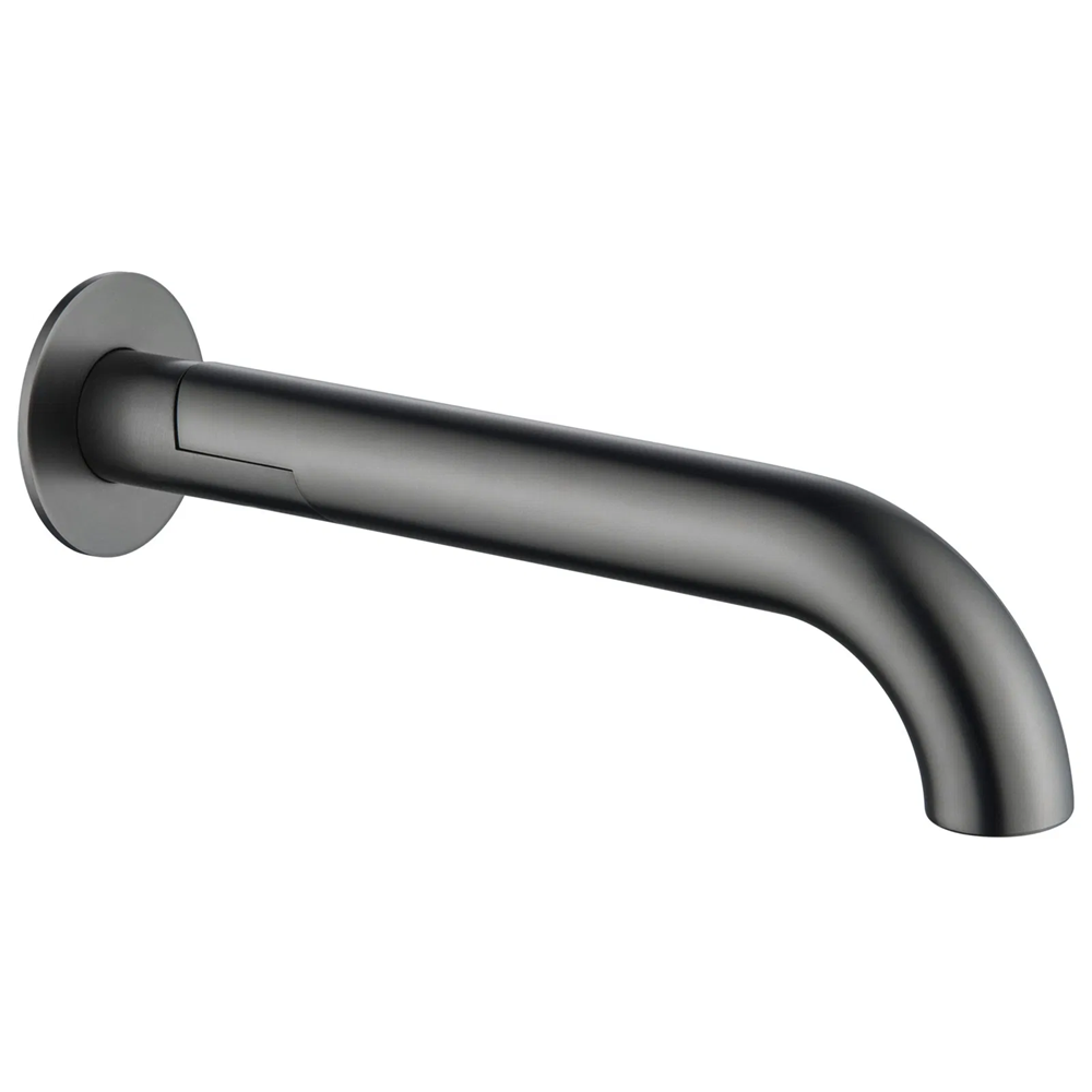 Bella Vista Mica Swivel Bath Spout Curved Gunmetal BTH-C-SWVL-GM