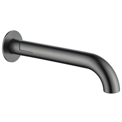 Bella Vista Mica Swivel Bath Spout Curved Gunmetal BTH-C-SWVL-GM