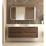 Otti Byron Wall Hung Cabinet 1500mm Sable Walnut BY1500SW