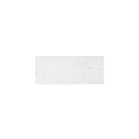 Fienza Bianco Marble 900mm Ensuite Size Stone Top (No Taphole) Silica Free 504-152-SF