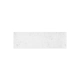 Fienza Bianco Marble 1200mm Ensuite Size Stone Top (No Taphole) Silica Free 504-153-SF