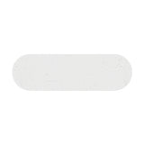 Fienza Pill Shaped Stone Top 1500mm (No Taphole) Silica Free Bianco Marble 504-168-SF