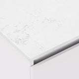 Fienza Bianco Marble 1500mm Stone Top (No Taphole) Silica Free 504-105-SF