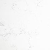 Fienza Pill Shaped Stone Top 1200mm (No Taphole) Silica Free Bianco Marble 504-167-SF