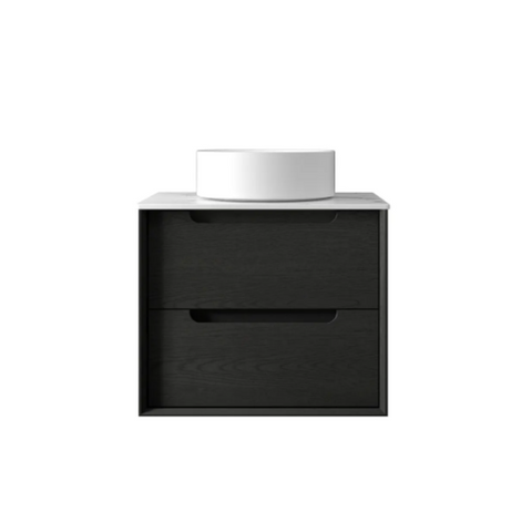 Otti Byron Wall Hung Cabinet Only 600x460x550mm Black Oak Plywood (Cabinet Only) BY600B