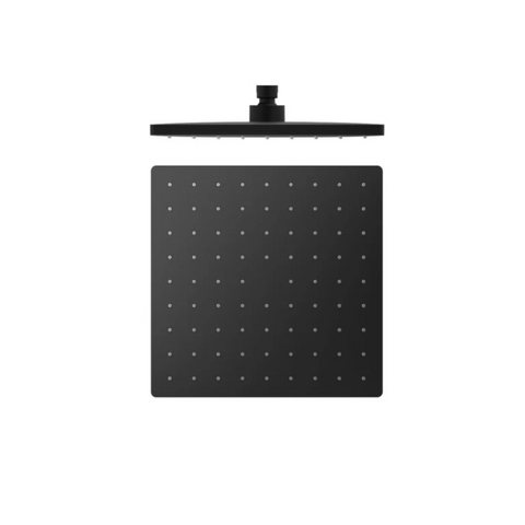 Amélie Square Shower Head 250mm ABS Matte Black BDO508089MB