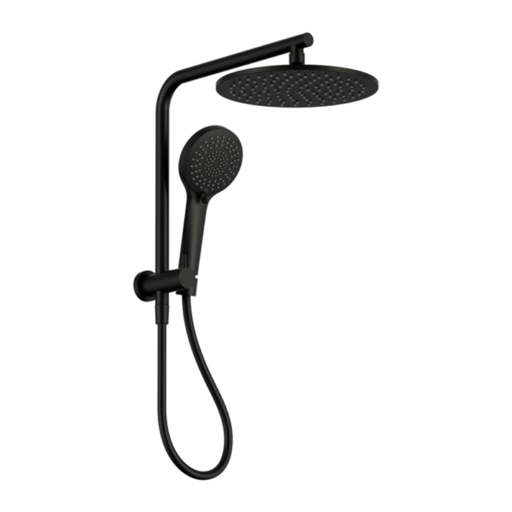 Amelie Royale 2 In 1 Twin Shower Matte Black BDO250805EMB