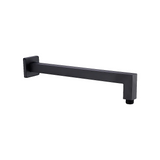 Amélie Square Shower Arm 330mm Matte Black BDO501MB