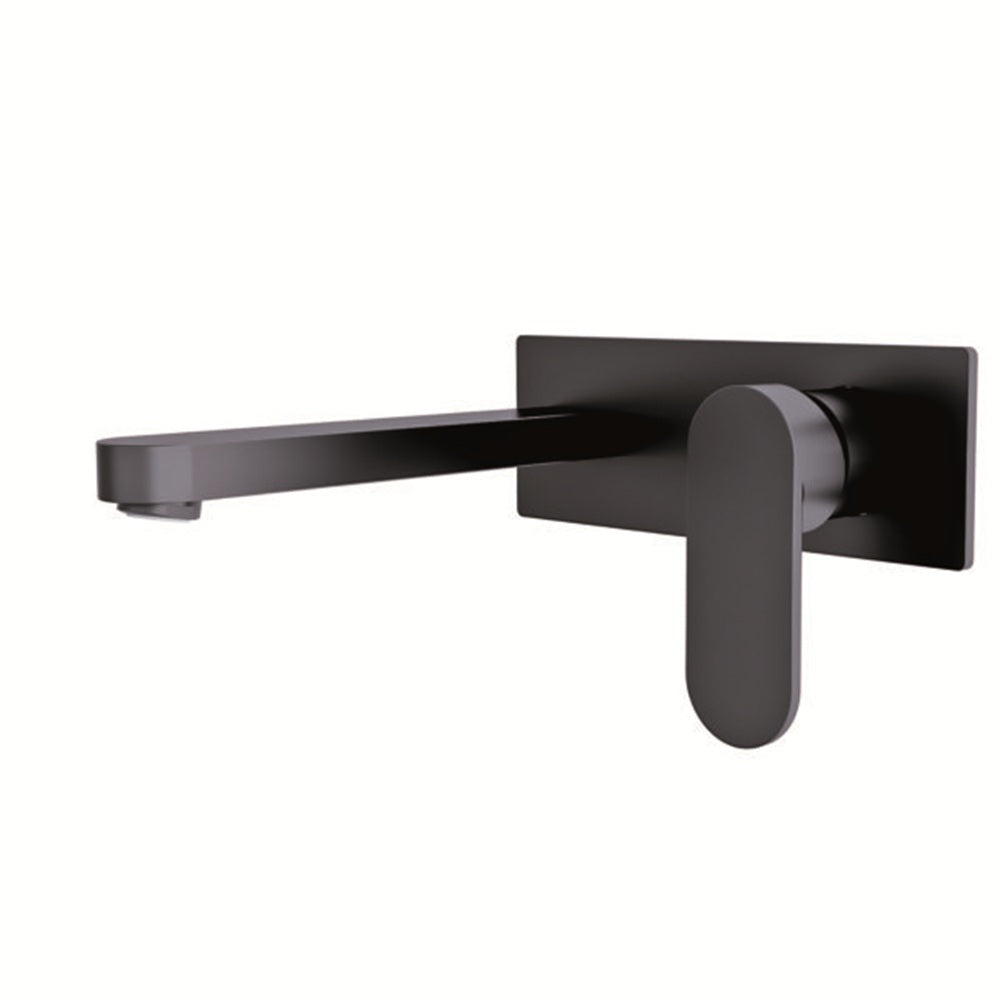Amelie Royale Paddle Wall Basin/Bath Mixer 187mm Spout (Trim Kit Only) Matte Black BDO301310ATMB