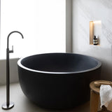 Amelie Royale Freestanding Bath Mixer Matte Black BDO210903A01MB