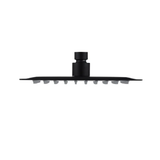 Otti Taranto Square Super Slim Shower Head 250mm Black TSSH10B