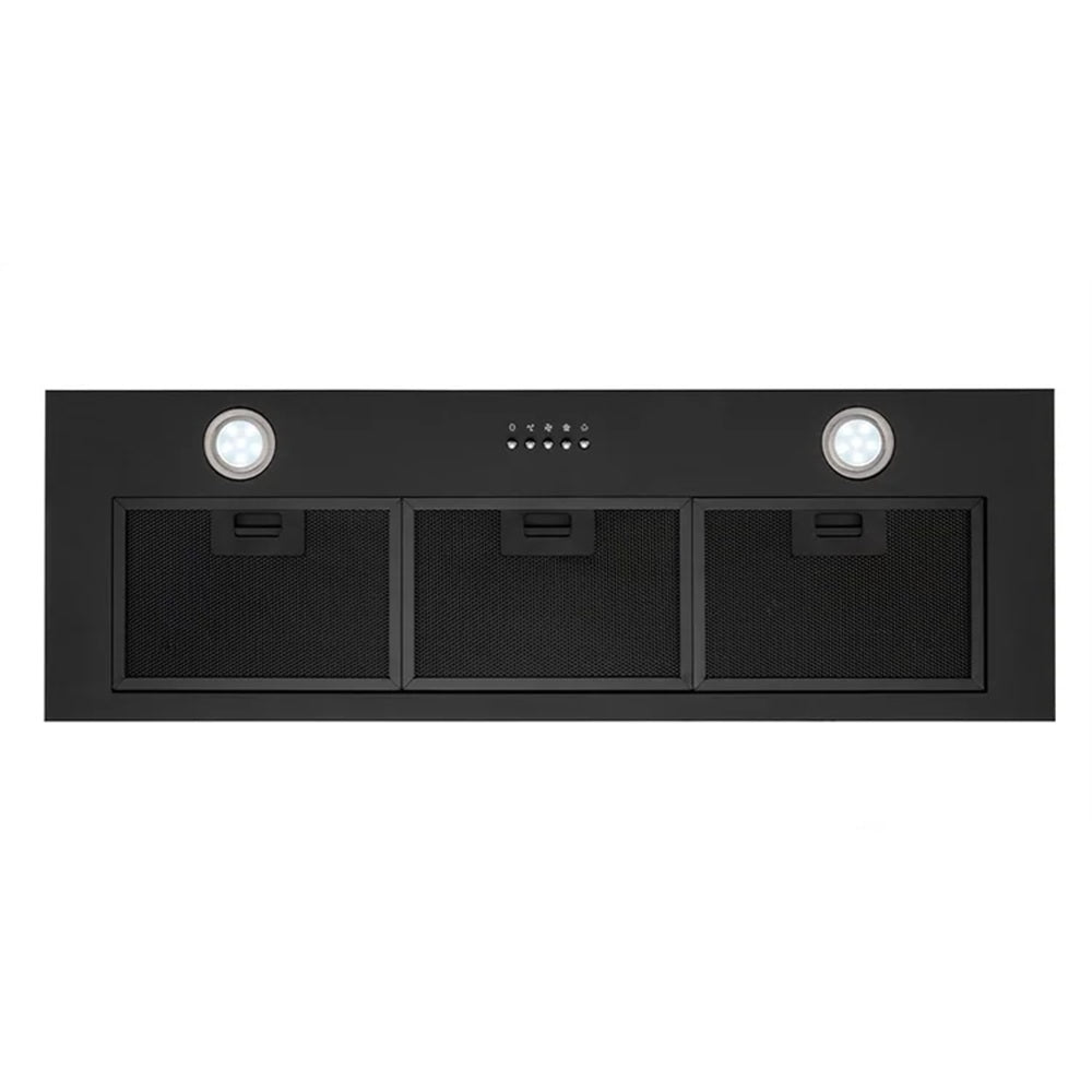 Euro Appliance Rangehood Undermount 90cm Black EP900UMBK3