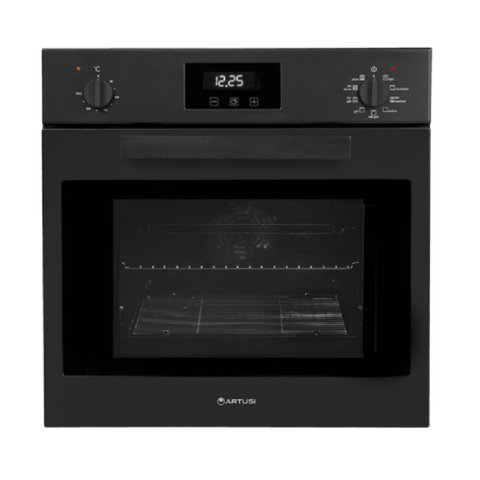 Artusi Built In Oven Knob Control 60cm 9 Function Matte Black AO6100MB