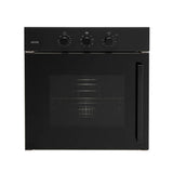 Euro Appliance Oven Electric 60cm Side Open 8 Function Black EO60SOBK