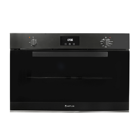 Artusi Built In Oven Knob Control 90cm 9 Function Matte Black AO9100MB