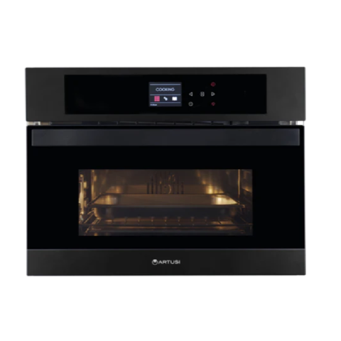 Artusi Built In Combi Steam Oven 60cm Matte Black ACS45MB