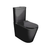Otti Feanza Tornado Toilet Suite w/ Slim Seat Matte Black IFTSPKVAB