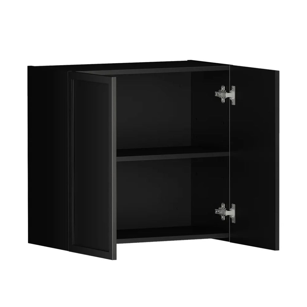 Otti Hampshire Laundry Wall Cabinet 630mm Black LA-WCBOH600B