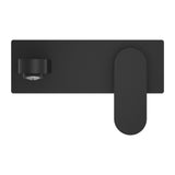 Amelie Royale Paddle Wall Basin/Bath Mixer 187mm Spout (Trim Kit Only) Matte Black BDO301310ATMB