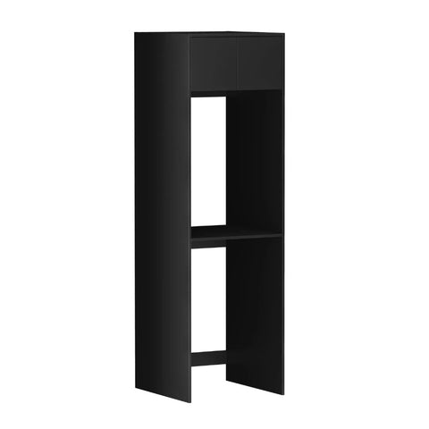 Otti Byron/Bondi Laundry Tall Washing Machine Cabinet 2100mm Black Oak LA-TWBY652B