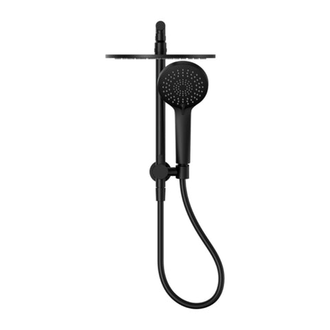 Amelie Royale 2 In 1 Twin Shower Matte Black BDO250805EMB