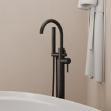 Amelie Royale Freestanding Mixer Hand Shower Matte Black BDO210903AMB