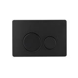 Amelie Deauville Wall Faced Toilet Package (Wall Face Pan w/ Soft Close UF Seat White + In-Wall Cistern + Matte Black Flush Button) BDOSORBIWFPUFMB