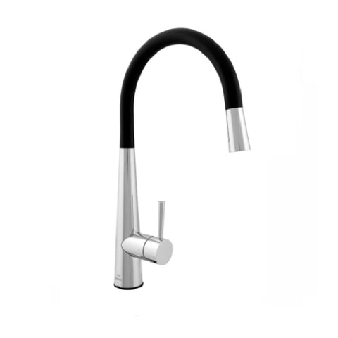 Vito Bertoni Nuova Calare Pull-Out Sink Mixer Lead Free Black/Chrome 85332LF