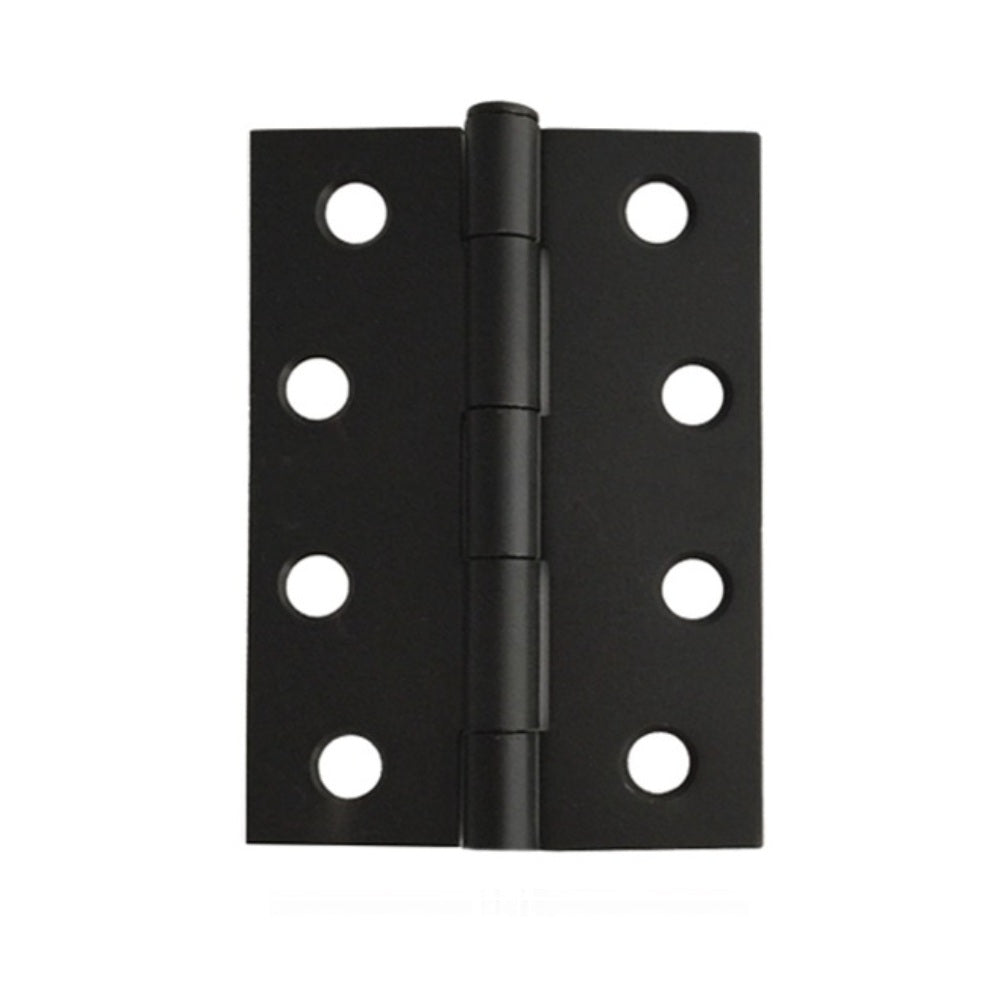 Trio Hinge Butt 100x75x1.6mm Loose Pin Matte Black PBT10016LPBL