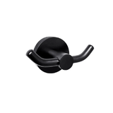 Otti Rondo Double Robe Hook Black IS1100DB