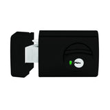 Lockwood 001 with Knob Timber Frame Strike Matte Black 001-1K1MBK