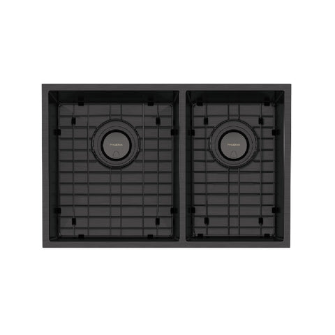 Phoenix Sink 4000 Series 1-3/4 Left Hand Bowl (Undermount/Overmount) Brushed Black 310-5202-16