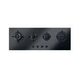 Abey Barazza Cookop 110cm Mood 4 Burner Hob  Black Glass Ceramic 1PMD104B