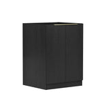 Otti Byron Laundry Base Cabinet 880x632mm Black Oak LA-BY600B