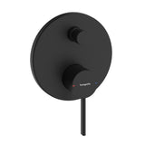 Hansgrohe Zesis S Single Lever Bath Mixer For Concealed Installation For Ibox Universal Matte Black 74415673