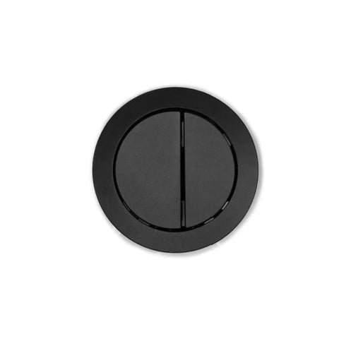 Otti Round Toilet Flush Button Matte Black IS10B