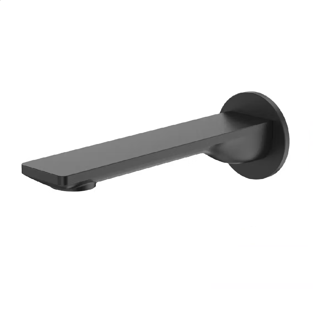 Caroma Urbane II Basin / Bath Outlet 180mm- Round Cover Plate -Lead Free Matte Black 99665B6AF