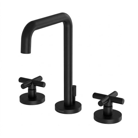 Phoenix Vivid Slimline Plus Basin Set Matte Black 119-1000-10-1