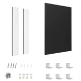 Otti End Panel 880x580x16mm w/ Installation Kit Polyurethane Black LA-EP880B-Kit