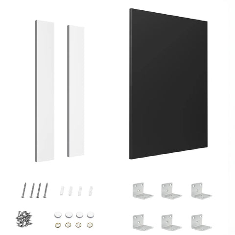 Otti End Panel 880x580x16mm w/ Installation Kit Polyurethane Black LA-EP880B-Kit