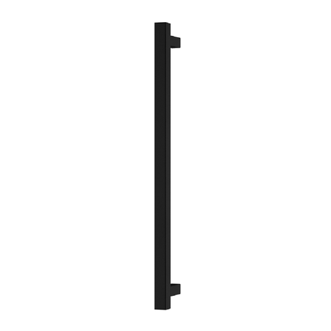 Phoenix Heated Towel Rail Square 600mm Matte Black 651-8760-10