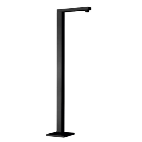 Vito Bertoni AQ Floor Mounted Bath Filler Square Matte Black 98826